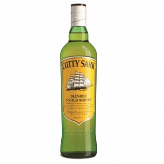 Whisky blended CUTTY SARK botella de 70 cl.