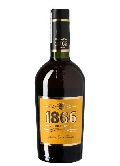 Brandy Gran Reserva 1866 botella 70cl.